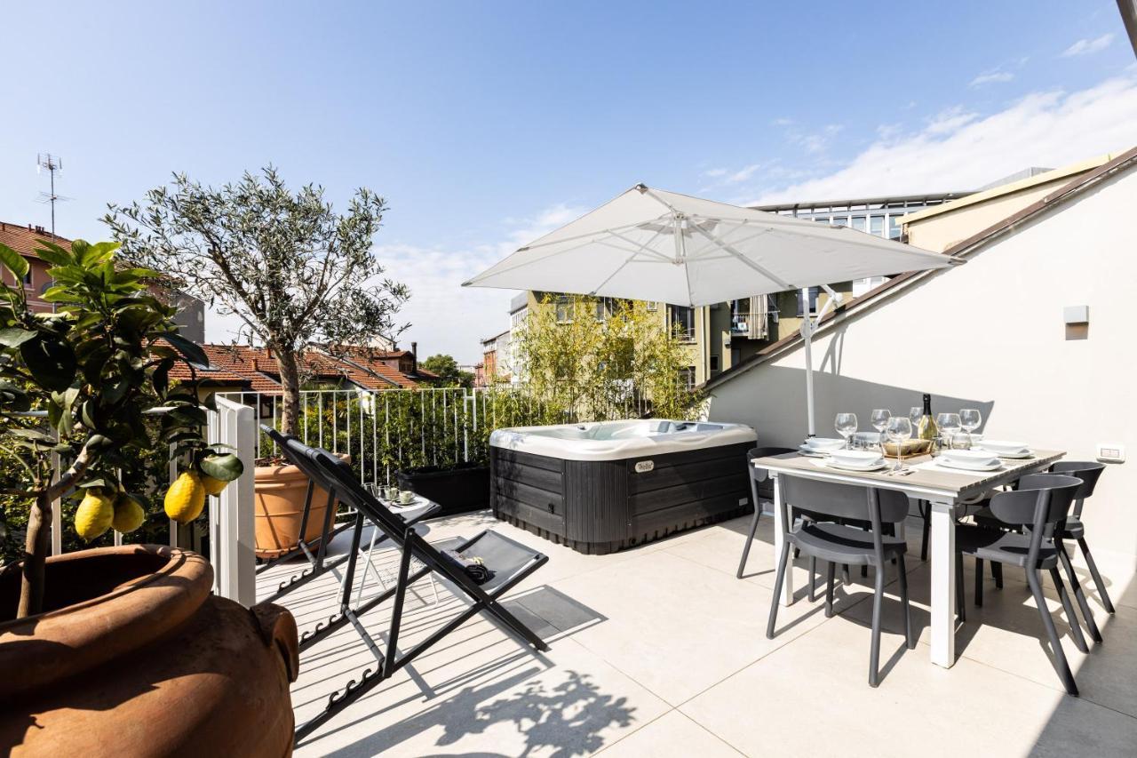 *Villa Olivo*With Private Terrace & Jacuzzi + 3Bedrooms Milan Luaran gambar